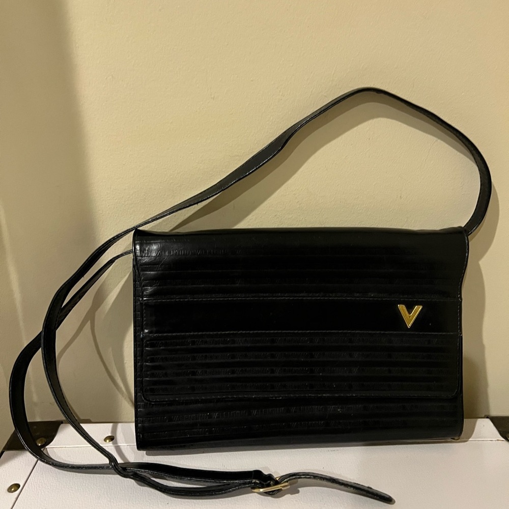 Valentino Vintage Black Crossbody